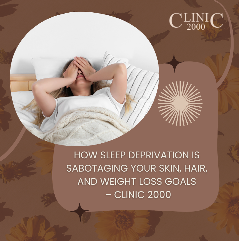 How Sleep Deprivation Is Sabotaging Your Skin, Hair, and Weight Loss Goals