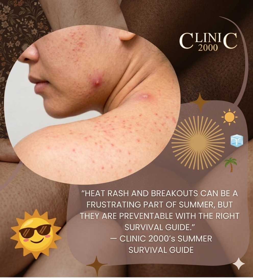 Summer Skincare Survival Guide: How to Prevent Heat Rash and Breakouts | Clinic 2000