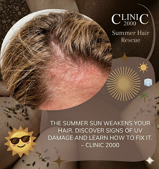 Is the Summer Sun Damaging Your Hair? Signs of UV Damage and How to Fix It